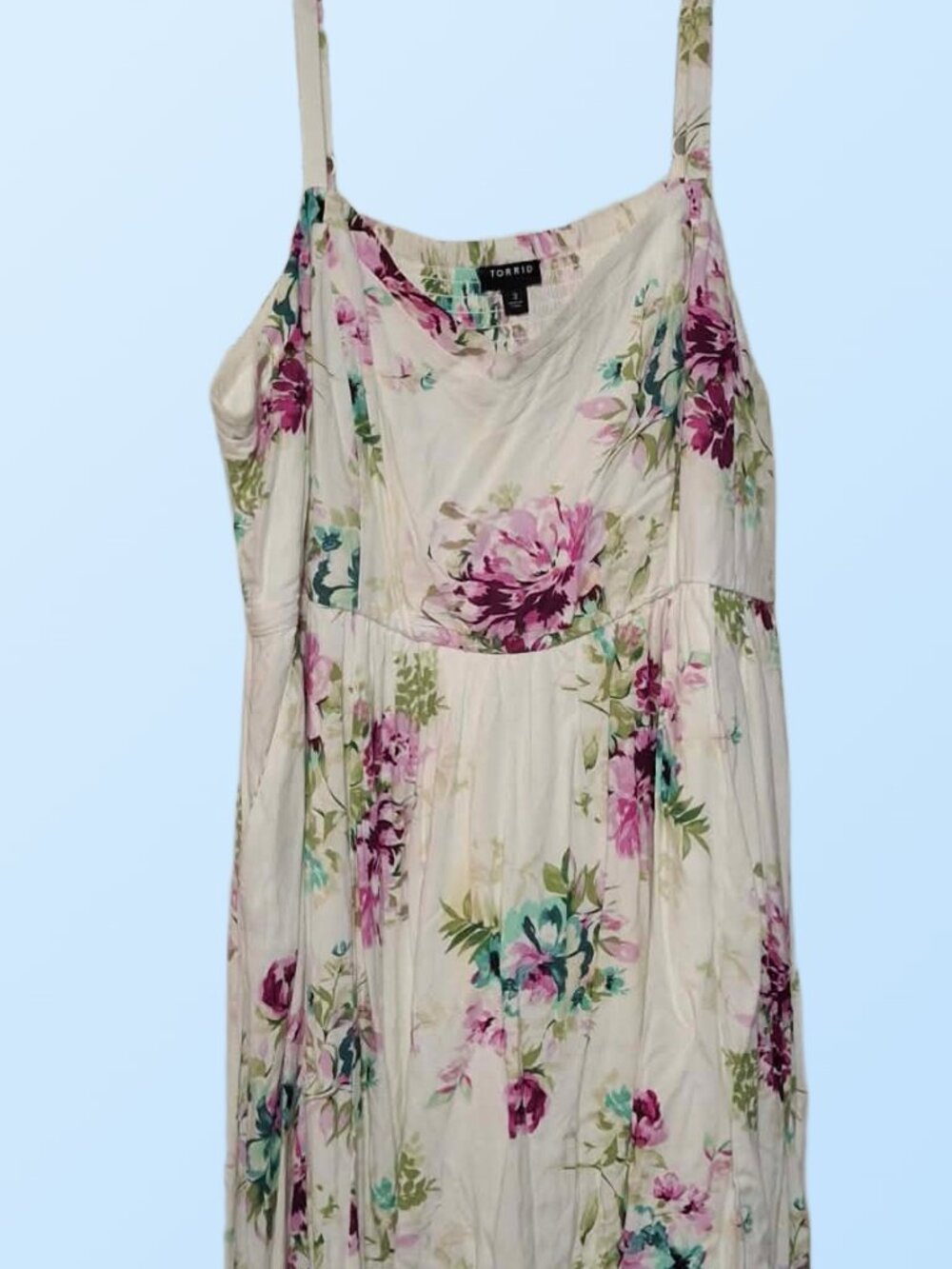 Torrid Midi Floral Dress (with pockets)